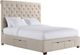 Elements International Waldorf Sand King Upholstered Storage Bed-0