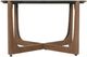 Coast2Coast Home™ Campbell Black Marble Cocktail Table with Natural Base-2