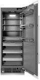 ZLINE 30" 16.7 Cu. Ft. White Matte Column Refrigerator-1
