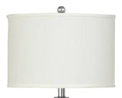 Cal® Lighting & Accessories Chrome Table Lamp-1