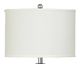 Cal® Lighting & Accessories Chrome Table Lamp-1