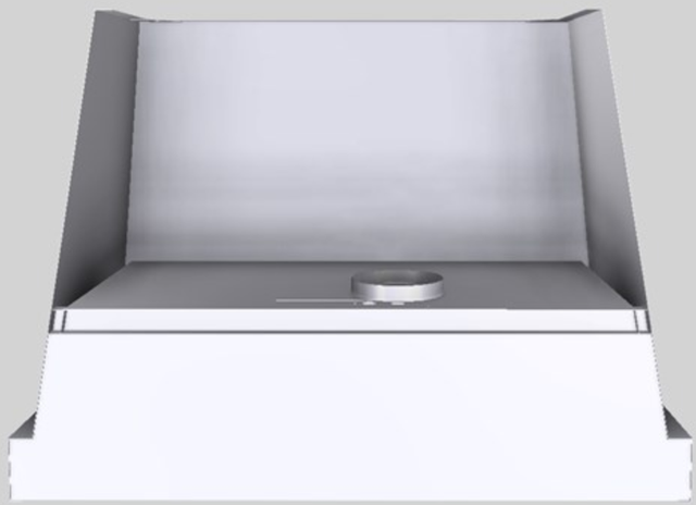 Vent-A-Hood® Designer Series 42" White Wall Mounted Range Hood-1