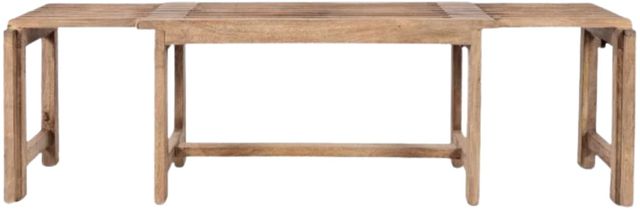 Jofran Inc. Global Archive Bradford Buff Extendable Bench-2