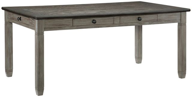 Mazin Furniture Granby 7-Piece Gray Dining Set-0