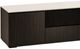 Salamander Designs® Chameleon Manhattan 245 Ebony Maro/Matte Taupe Media Cabinet-1