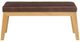 Whittier Wood® Furniture Addison Duet Upholstered Bench-2