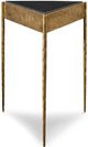 Bassett® Furniture Tyro Black/Brass Triangle Table-1