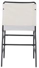 Powell® Wade Black/Cream Dining Chair-5