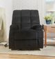 ACME Furniture Ipompea Black Power Recliner with Power Lift and Massage-1