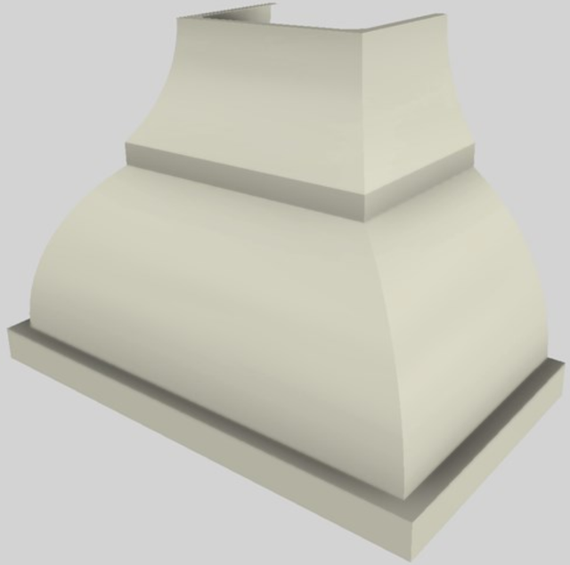 Vent-A-Hood® Designer Series 42" Biscuit Wall Mounted Range Hood-1