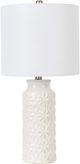 Surya Terrassa White Glazed Lamp-0