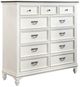 Liberty Furniture Allyson Park Charcoal/Wirebrushed White Chesser-1
