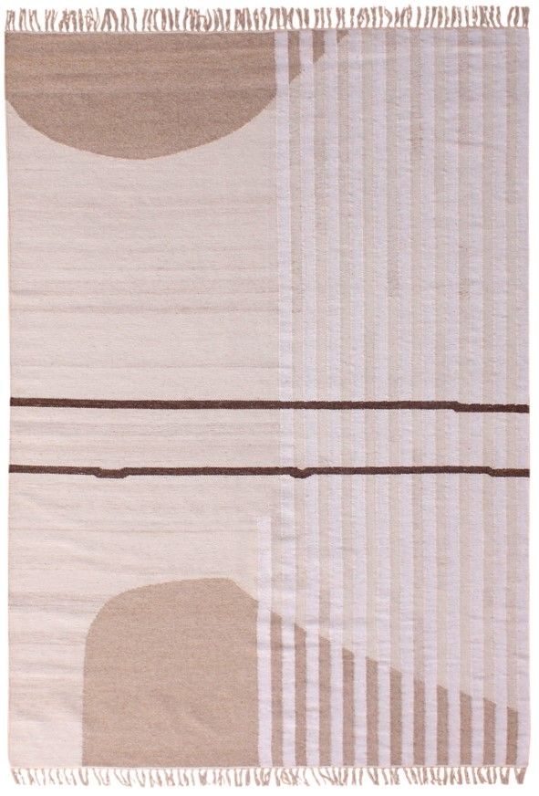 Dovetail Furniture Kellin Ivory 6'x9' Area Rug-0