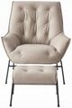 ACME Furniture Zusa 2-Piece Khaki Chair and Ottoman Set-3