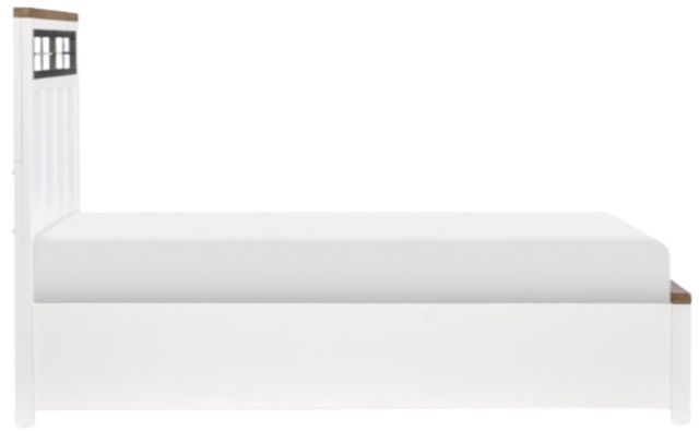 Legacy Classic Dutton Natural White Youth Twin Panel Storage Bed-3