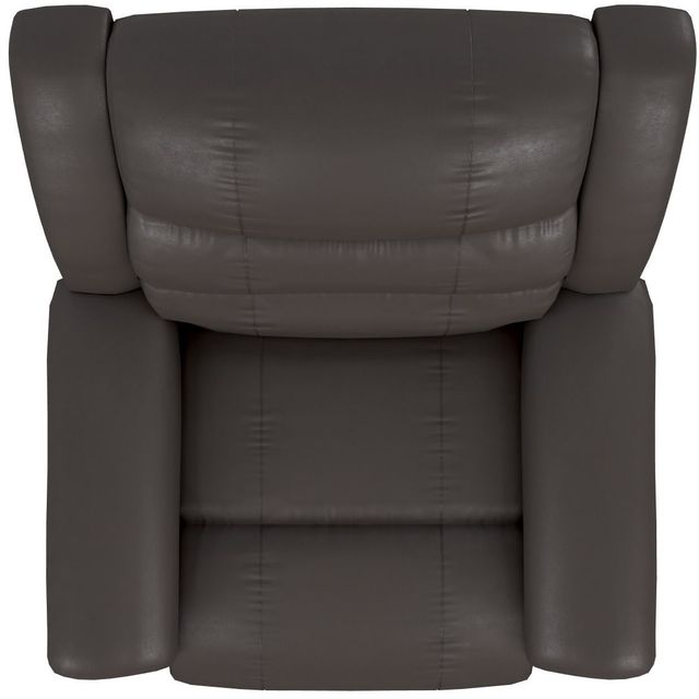 La-Z-Boy® Redwood Chocolate Leather Manual Wall Recliner-2
