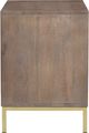 Moe's Home Collection Corolla Light Grey Nightstand-4