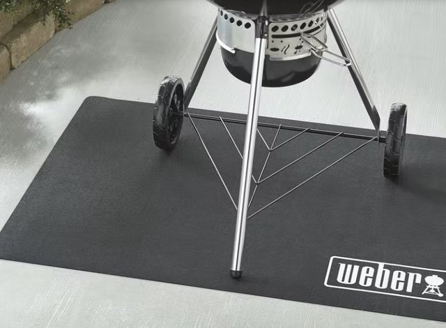 Weber® Black Floor Protection Mat-2