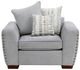 Homelegance® Silverthorne Gray Accent Chair-2