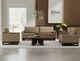 International Furniture Direct Blackburn Brown Loveseat-1
