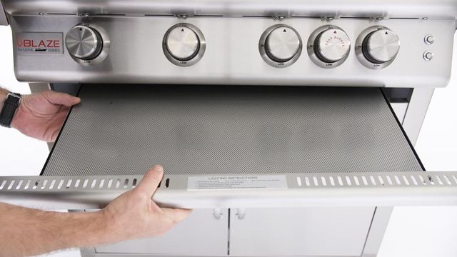Blaze® Grills Drip Tray Flame Guard-1