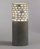 Giftcraft Gray/White Large Porcelain Lamp-1
