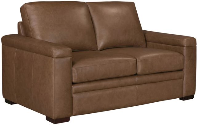 Parker House® Garrison Renaissance Tobacco Stationary Loveseat-0