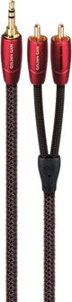 AudioQuest® Golden Gate 3.5mm To RCA Interconnect Analog Audio Cable (1.0 M/3'3")-0