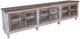 International Furniture Direct Sahara Caramel/Cream TV Stand-0