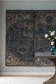 A & B Home 3-Piece Black/Cream Decorative Wall Panel Set-2