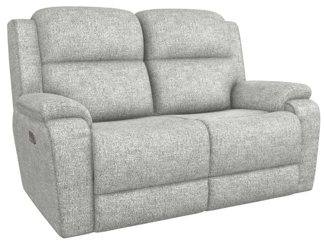 La-Z-Boy® Dorian Steel Power Reclining Loveseat with Headrest and Lumbar-0