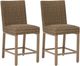 Signature Design by Ashley® Walton Bridge 2-Piece Driftwood Aluminum/Resin Outdoor Bar Stool Set-0
