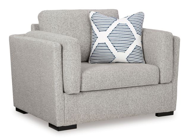 Benchcraft® Evansley Pewter Oversized Chair-0