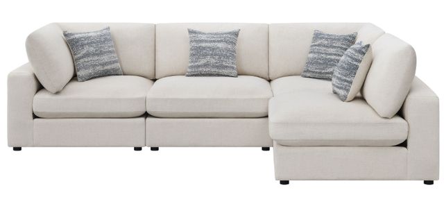 Coaster® Serene 4-Piece Beige Modular Sectional-4