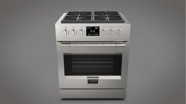 Fulgor Milano® Sofia 600 Series 30" Stainless Steel Pro Style Dual Fuel Range-2