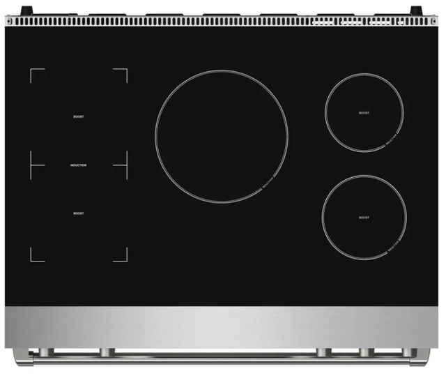 Thor Kitchen® Gordon Ramsay Collection 36" Stainless Steel Pro Style Induction Range with Tilt Panel Touch Control-4
