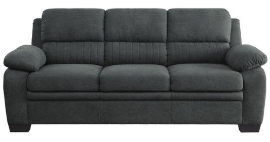 Mazin Furniture Holleman Dark Gray Sofa-1