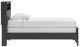 Signature Design by Ashley® Broachmyn Black/Gray Twin Bookcase Bed-3