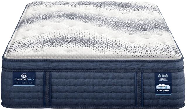Serta® iCOMFORTPRO™ Buckingham 16" Latex Ultra Plush Pillow Top King Mattress-2