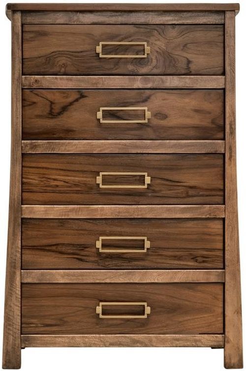 International Furniture Direct Roots Brown Chest-2