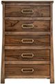 International Furniture Direct Roots Brown Chest-2