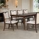 Furniture of America® Westerham 2-Piece Dark Cherry Side Chair-3
