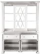 Mazin Furniture Bevelle Silver Buffet & Hutch-1