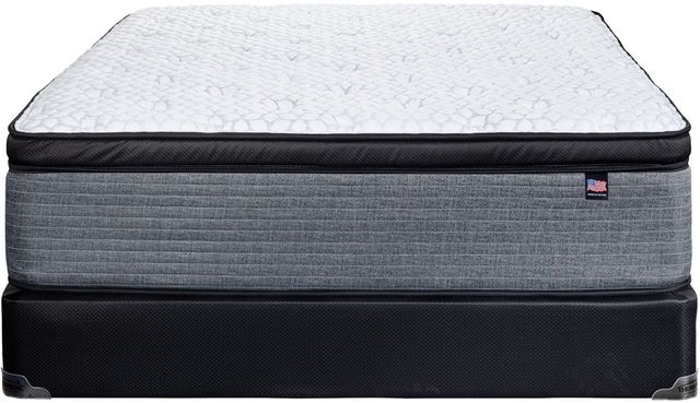 Therapedic® Key Largo 15" Wrapped Coil Plush Pillow Top King Mattress-3