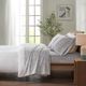 Olliix by True North by Sleep Philosophy Cozy Flannel Bear Twin Extra Large Cotton Printed Sheet Set-4