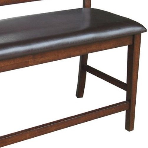 Intercon Kona Raisin Ladder Back Bench-2