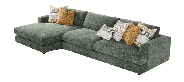 Drew & Jonathan™ Home Montecito 2-Piece Charcoal Right-Arm Facing Sectional