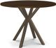 Amisco Customizable Asterisk Round Counter-Height Table with Starburst Stand-0