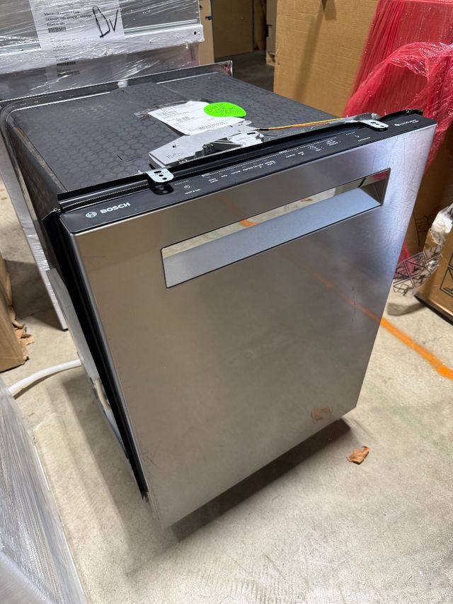 Bosch® 500 Series 24'' Anti Fingerprint Stainless Steel Top Control Built-In Dishwasher-0