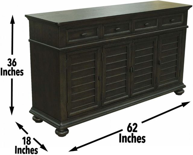 Steve Silver Co. Linnett Warm Gray Server-2